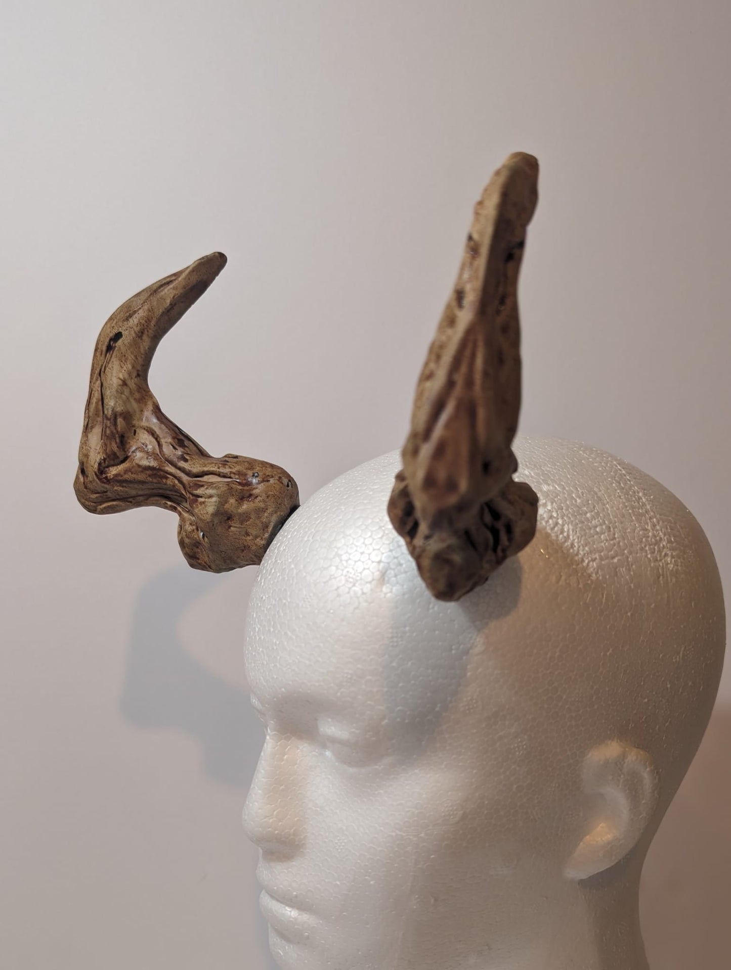 3d Printed Demon Horns * LARP * Cosplay * Medium sized horns