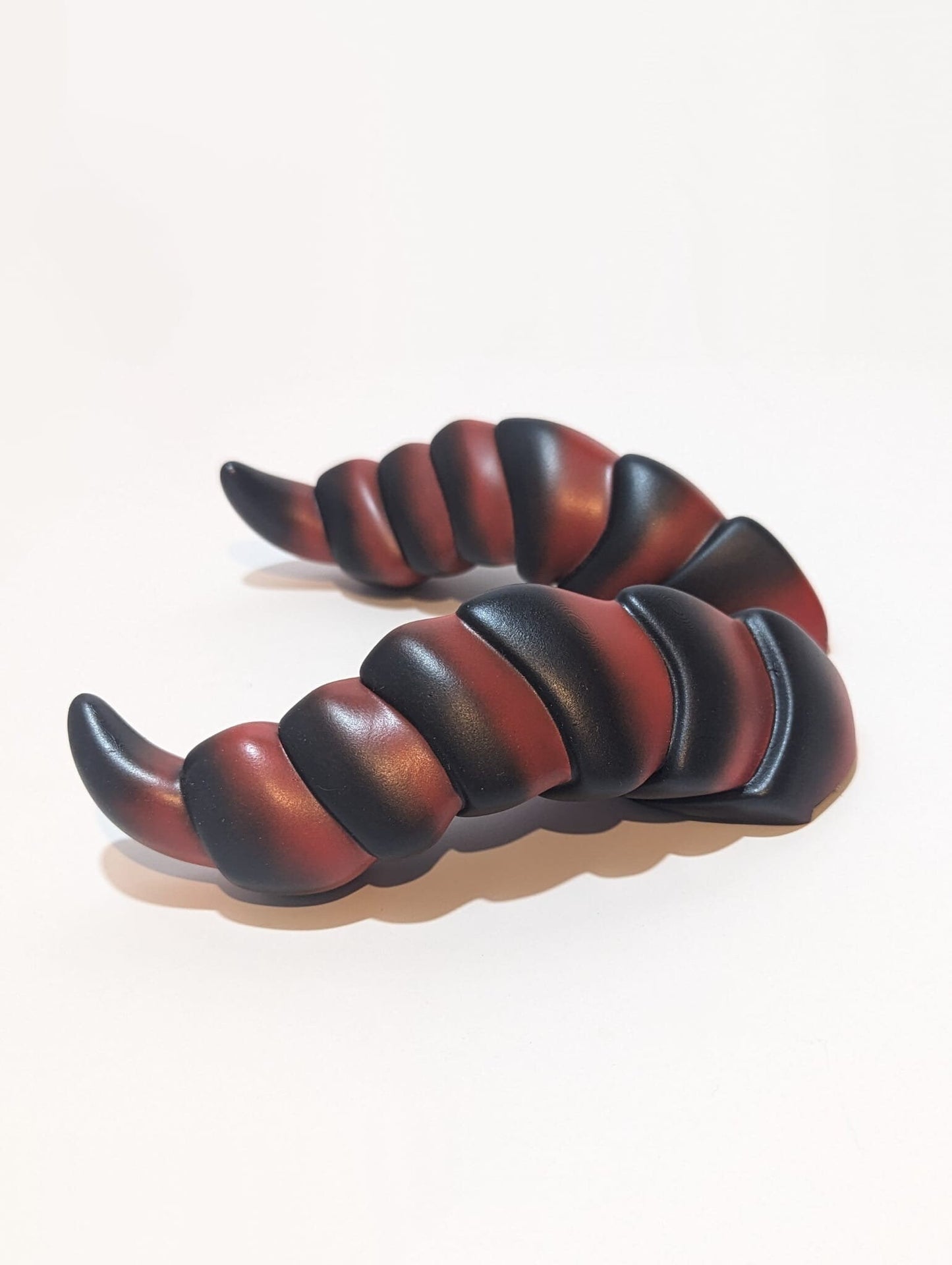 3d Printed Demon Horns Fantasy LARP Cosplay