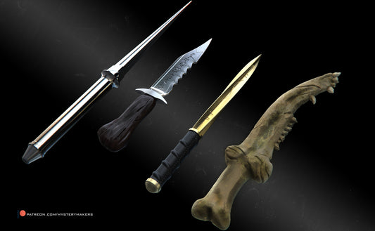 Supernatural Costume Weapons * TV Series * 3d Printed Kit * Cosplay * LARP