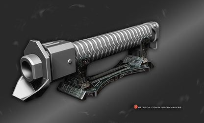 Ronin Lightsaber with Scabbard Option * Raw 3d Printed Kit *