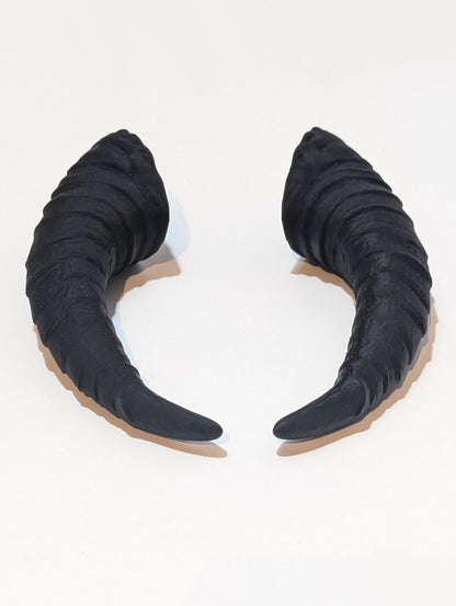 3d Printed Demon Horns * LARP * Cosplay * Large