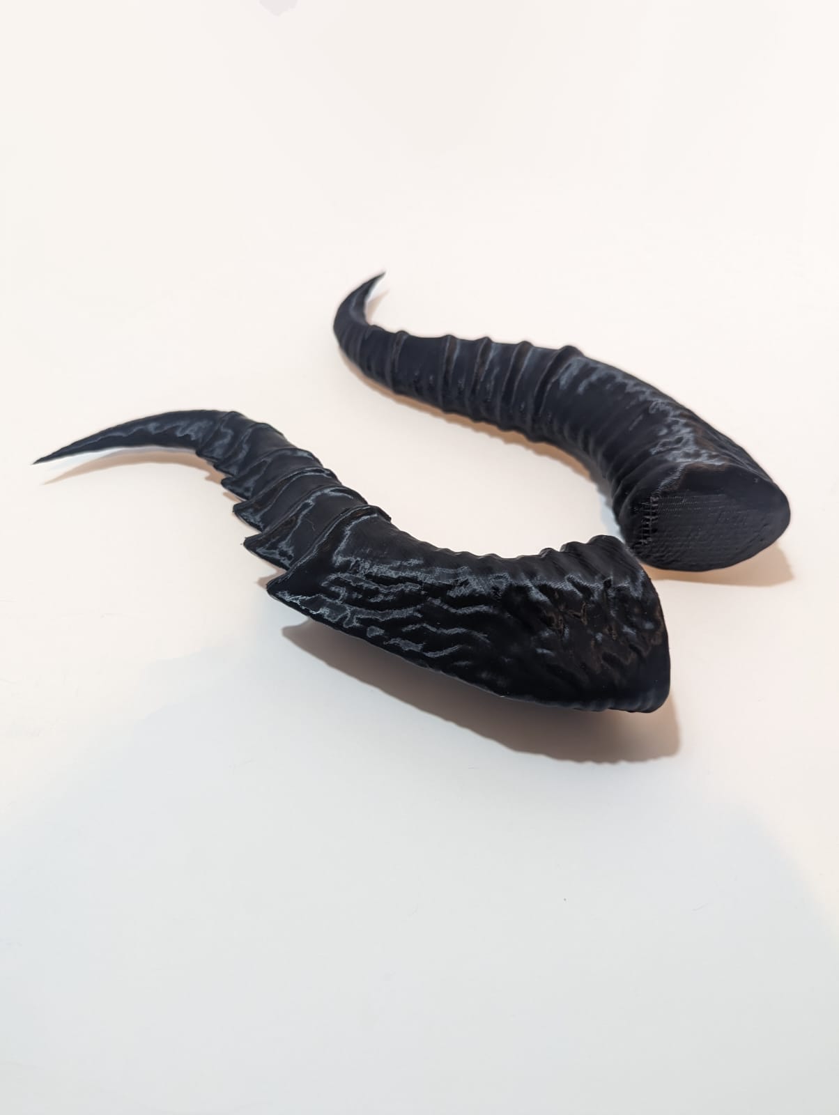 3d Printed Demon Horns * LARP * Cosplay * Very Large Horns