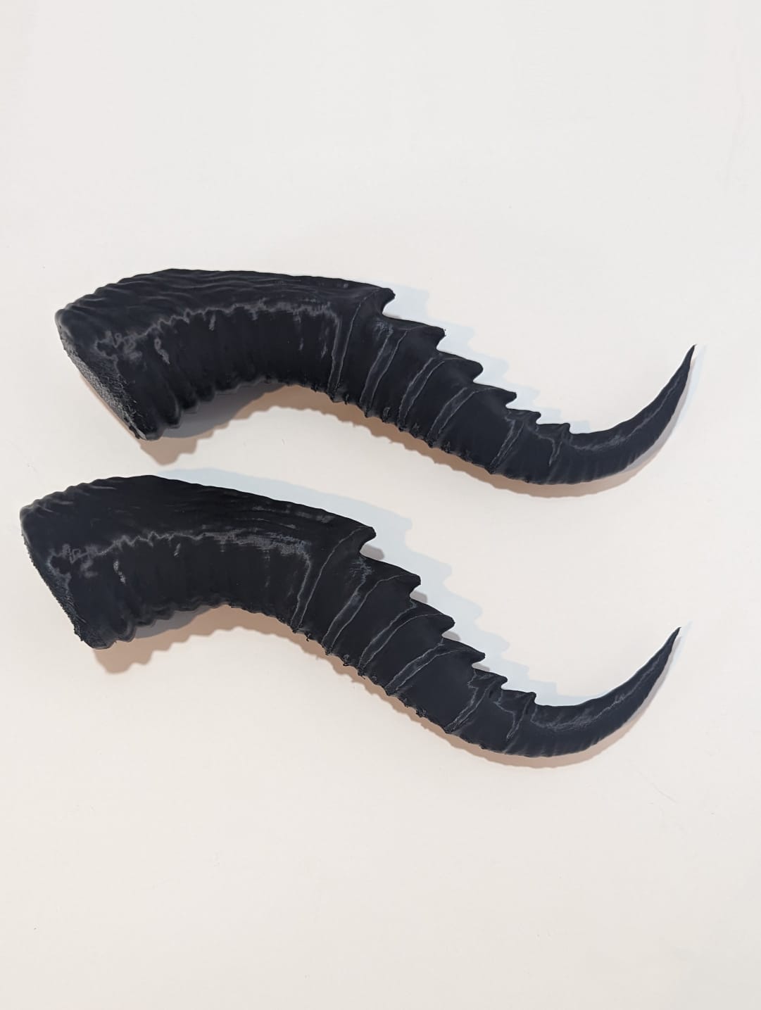 3d Printed Demon Horns * LARP * Cosplay * Very Large Horns