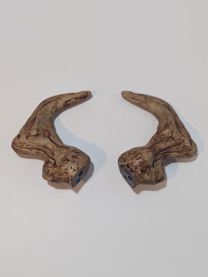 3d Printed Demon Horns * LARP * Cosplay * Medium sized horns