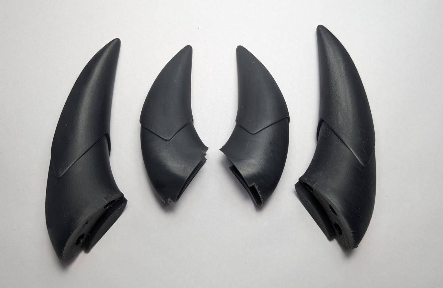 3d Printed Glitz and Glam style horns Demon Horns Fantasy LARP Cosplay