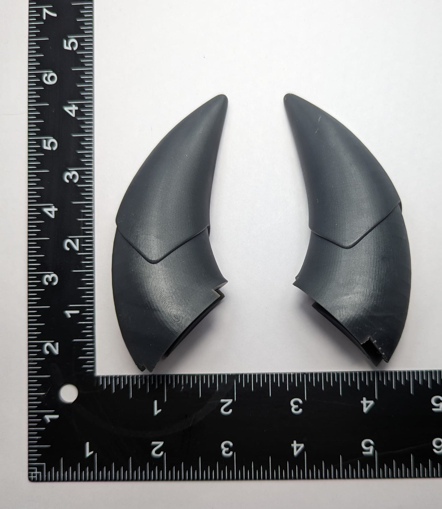 3d Printed Glitz and Glam style horns Demon Horns Fantasy LARP Cosplay