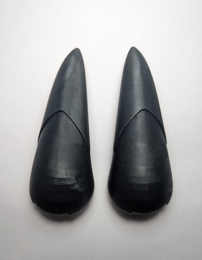 3d Printed Glitz and Glam style horns Demon Horns Fantasy LARP Cosplay