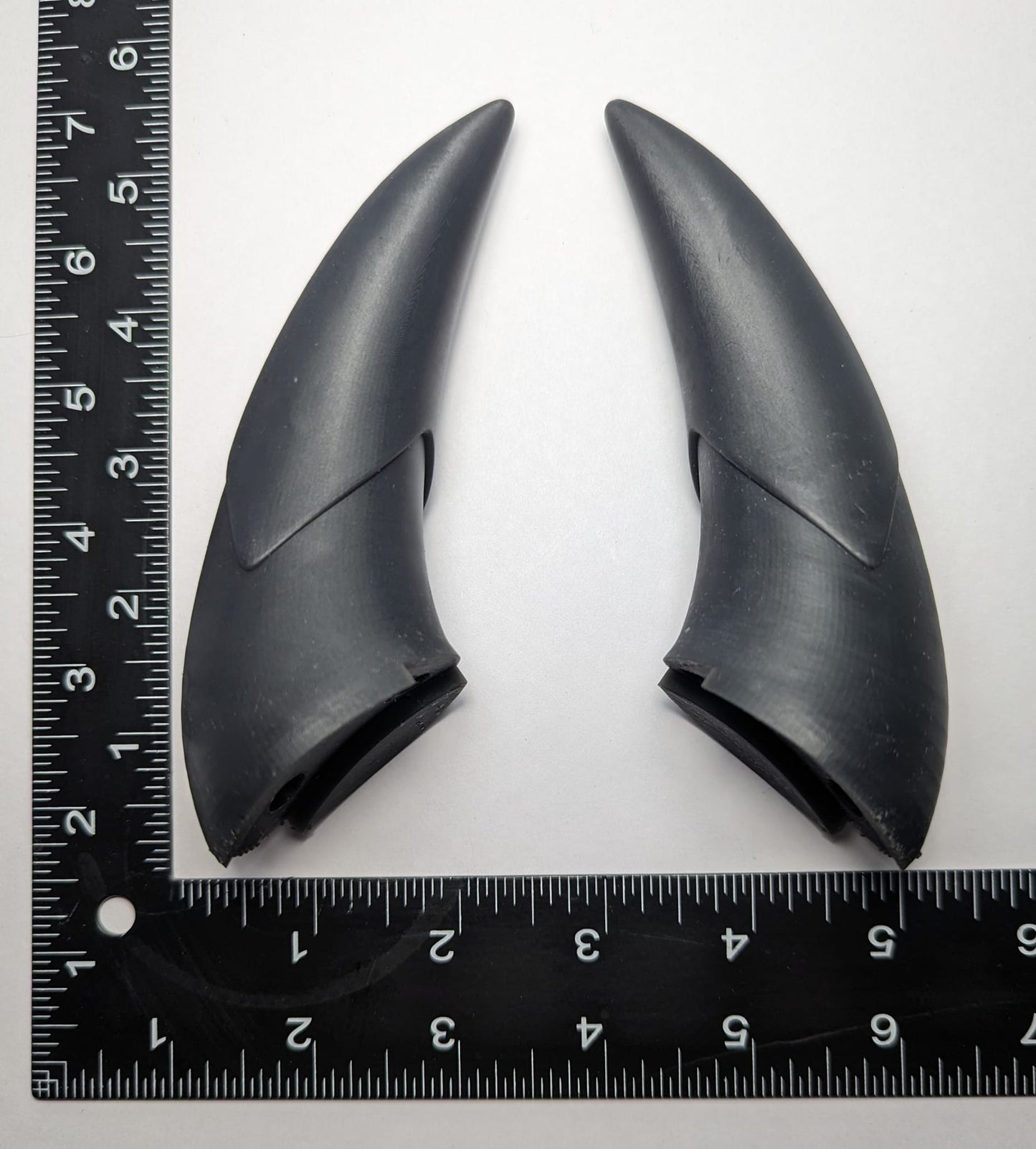 3d Printed Glitz and Glam style horns Demon Horns Fantasy LARP Cosplay