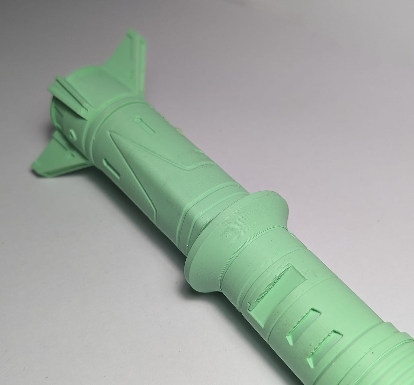 Baylan Skoll Lightsaber Kit Cosplay LARP Raw 3d Printed Kit