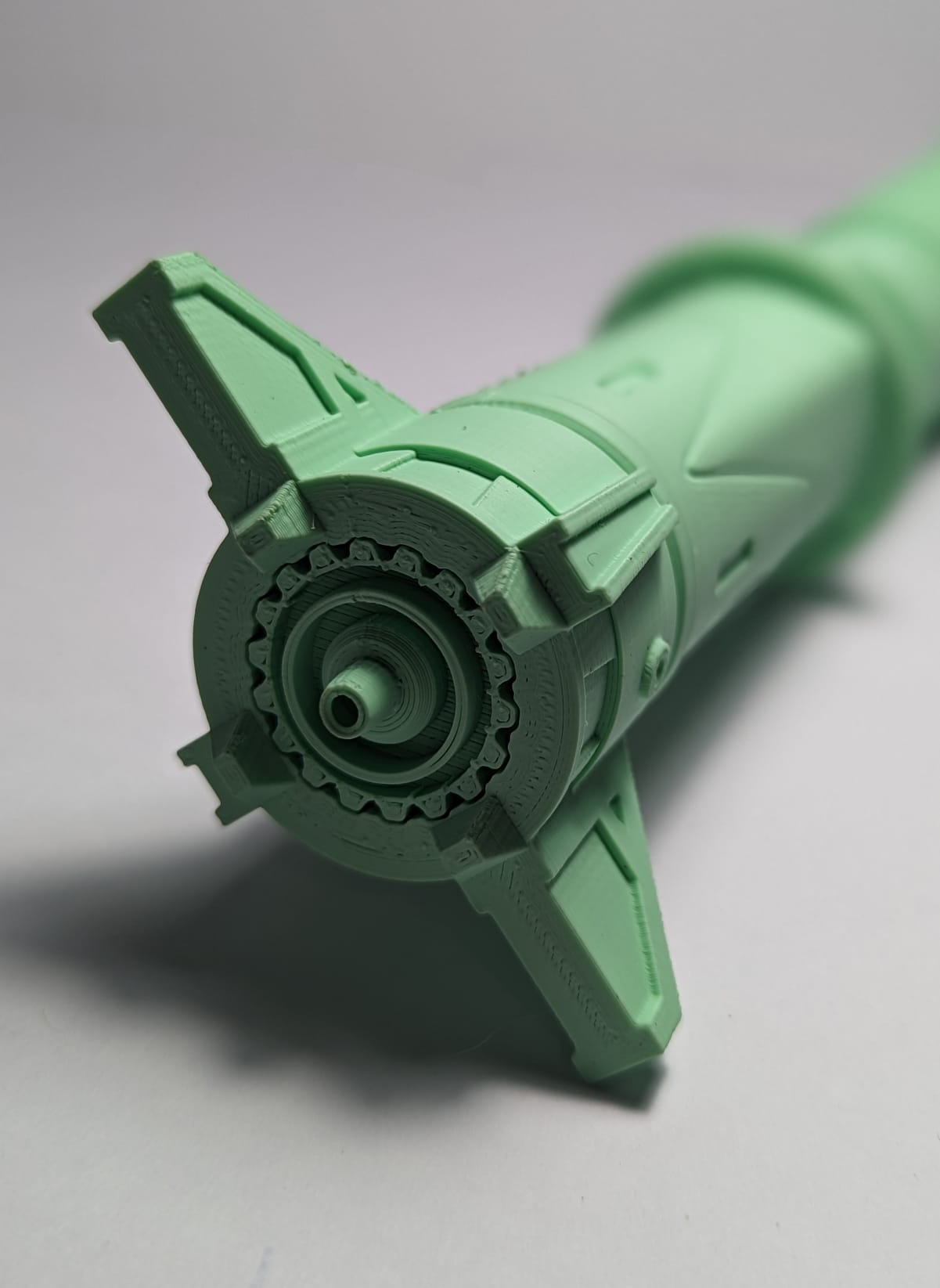 Baylan Skoll Lightsaber Kit Cosplay LARP Raw 3d Printed Kit
