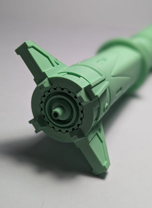 Baylan Skoll Lightsaber Kit Cosplay LARP Raw 3d Printed Kit