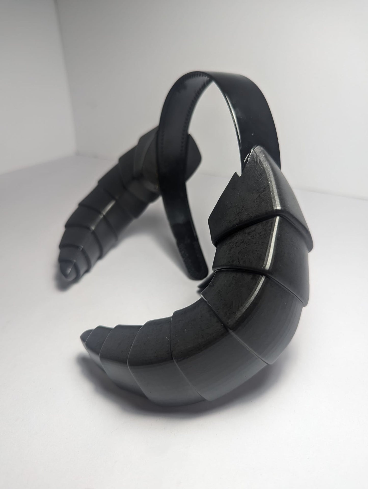 3d Printed Demon Horns * LARP * Cosplay * Forward facing horns