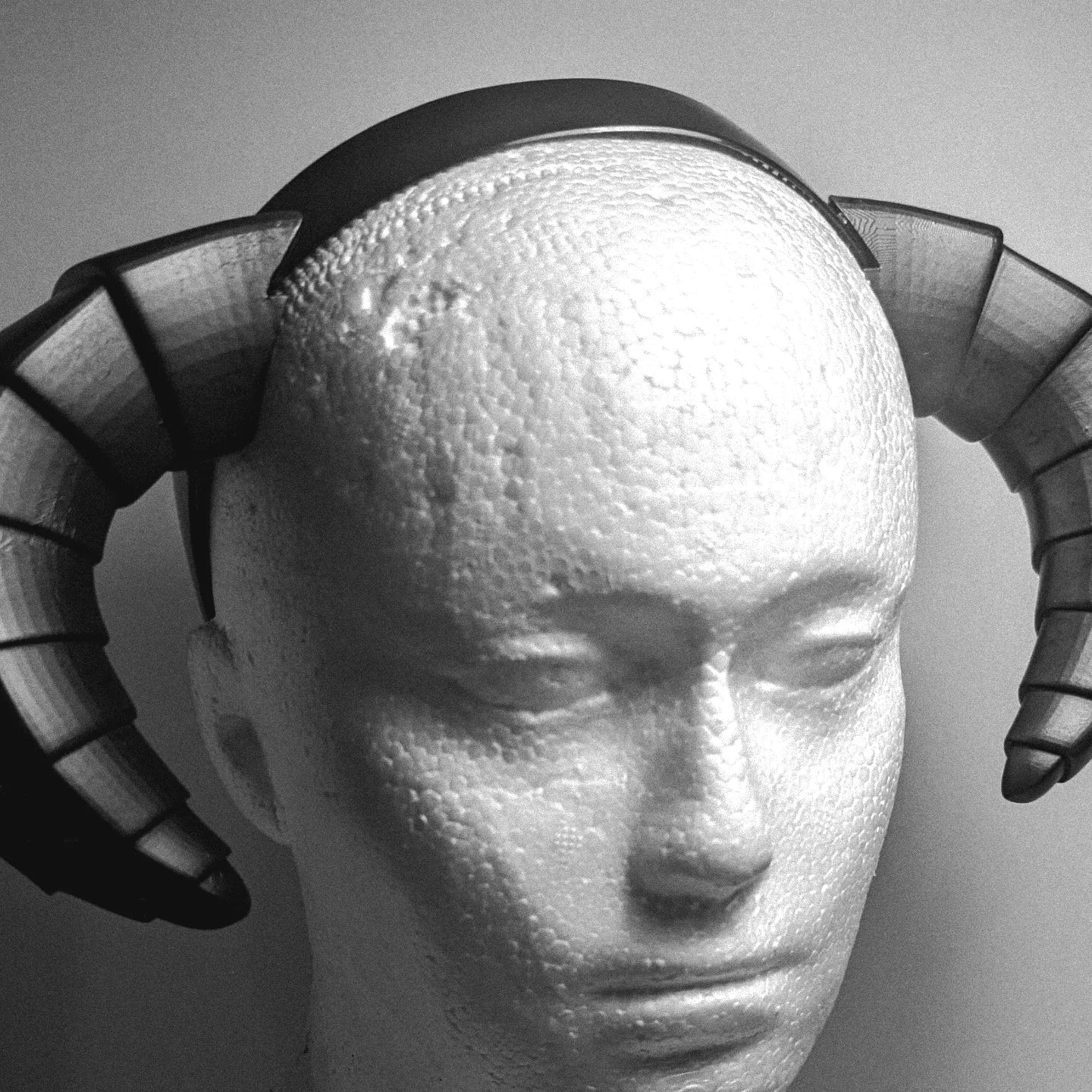 3d Printed Demon Horns * LARP * Cosplay * Forward facing horns