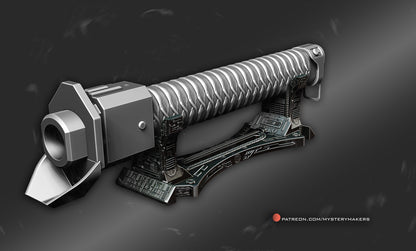 Ronin Lightsaber with Scabbard Option * Raw 3d Printed Kit *