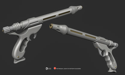 Jango Fett Westar 34 Sidearm Blaster - 3d Printed Kit