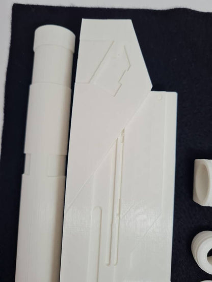 Westar 35 Blaster 3d printed raw kit * Bo Katan * Mandalorian * Star Wars *