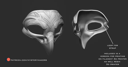 Hogwarts Legacy Masks - Wearable Cosplay LARP