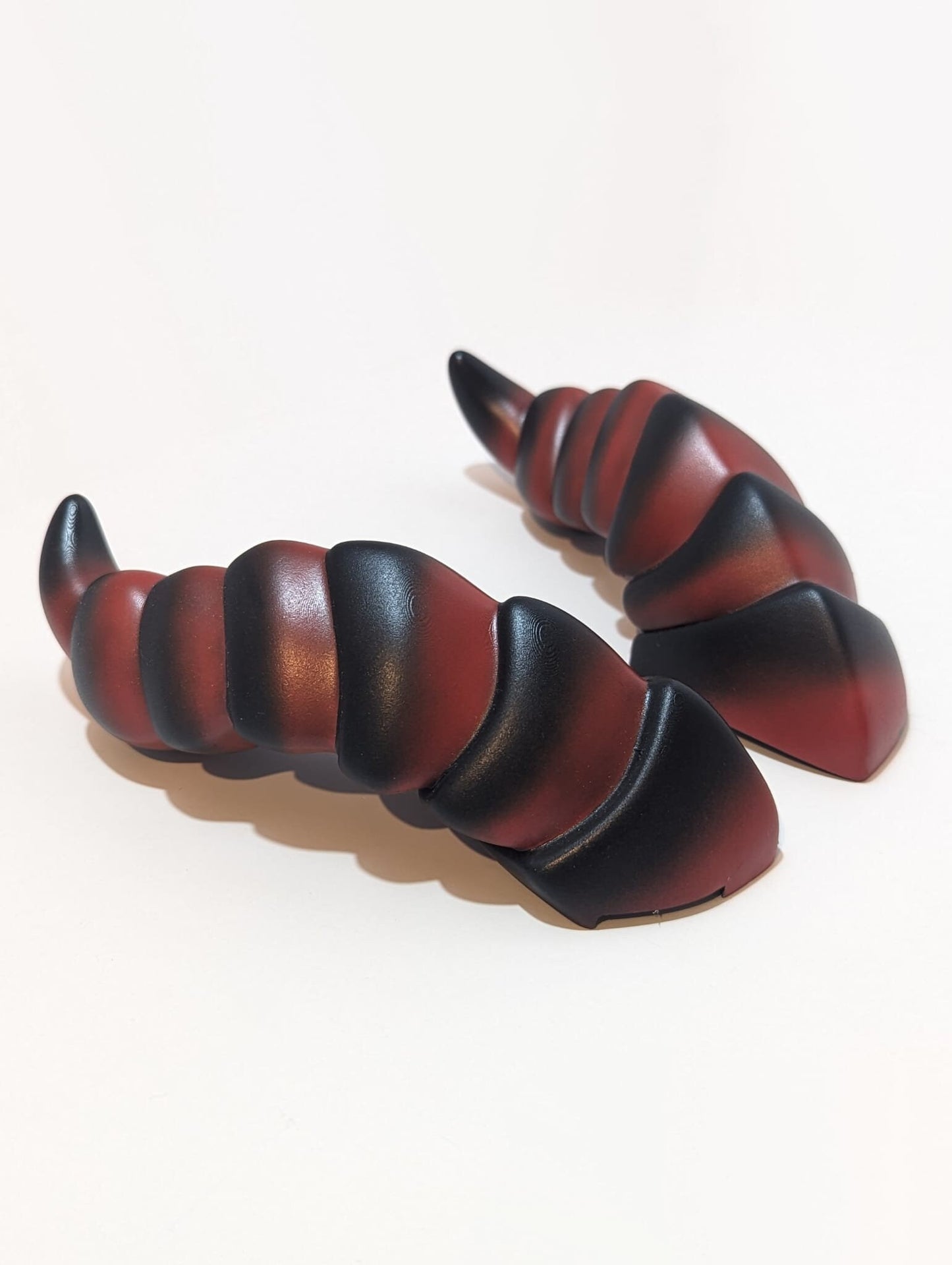 3d Printed Demon Horns Fantasy LARP Cosplay
